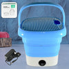 12679 Portable Washing Machine, Mini Folding Washer and Dryer Combo, for Underwear, Socks, Baby Clothes, Travel, Camping, RV, Dorm, Apartment 