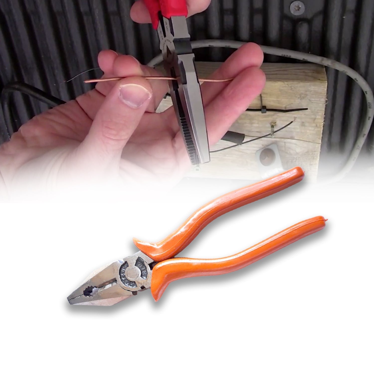 444 Heavy Duty Combination Plier Wire Cutters 