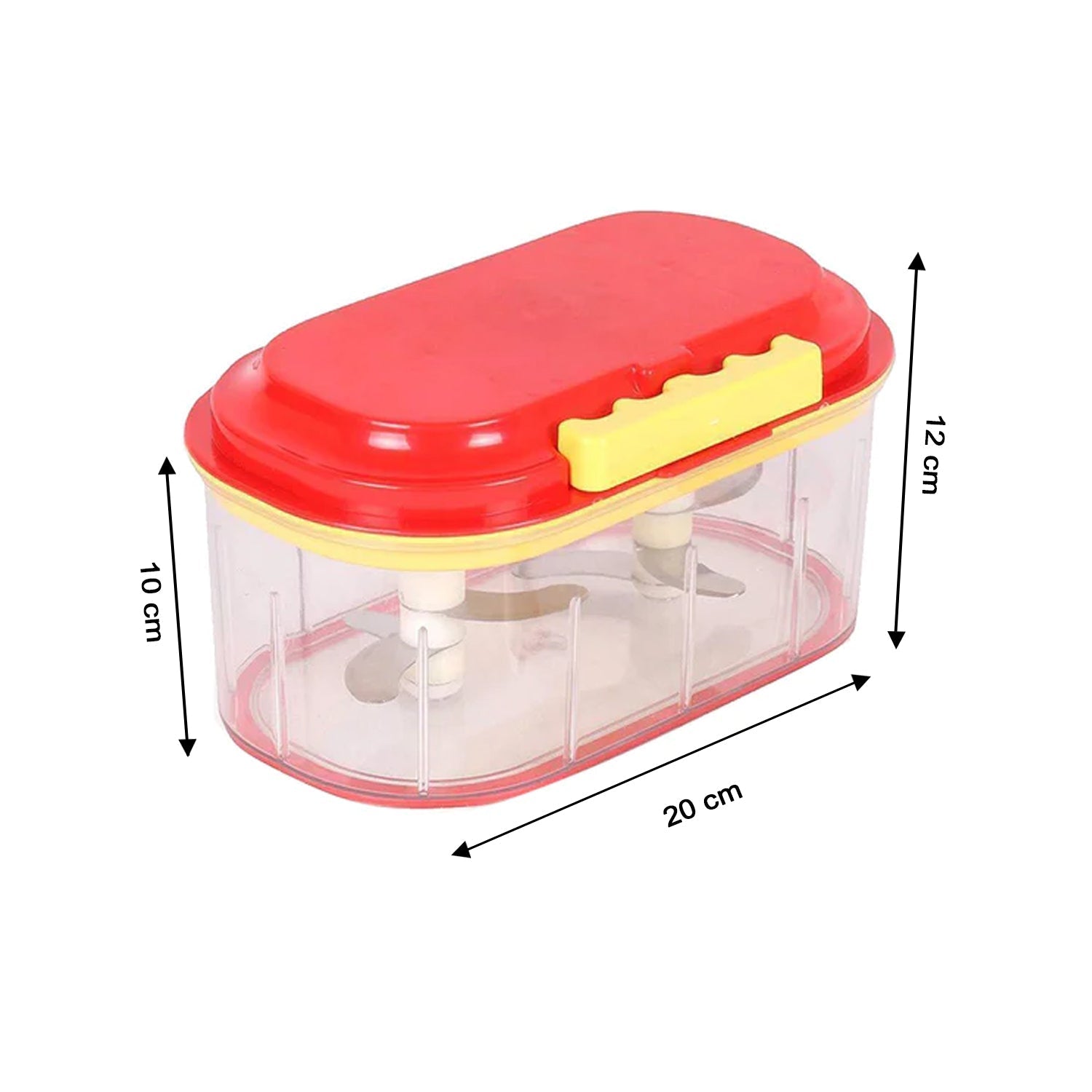 0071 Plastic Vegetable Chopper  (1000 ml) Videhlife