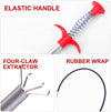 9127 Metal Wire Brush Hand Kitchen Sink Cleaning Hook Sewer Dredging Device (160 cm) 