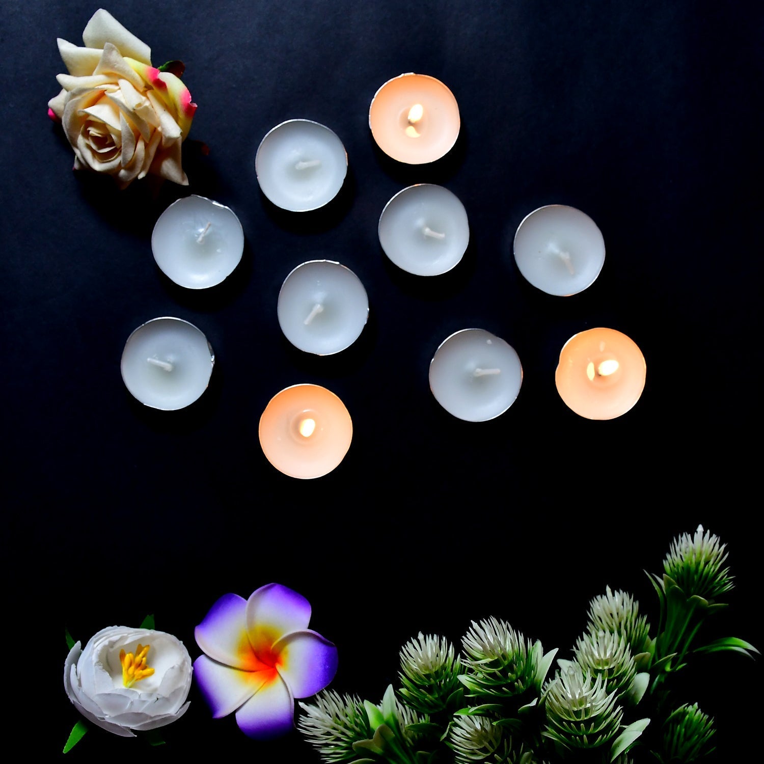 6292 10pcs Decorative  Color Candle Light Candle Perfect for Gifts, Home, Room, Birthday, Anniversary Decorative Candles. 